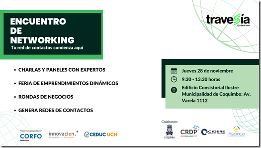 CHARLAS Y PANELES CON EXPERTOS FERIA DE EMPRENDIMIENTOS DINÁMICOS RONDAS DE NEGOCIOS GENERA REDES DE CONTACTOS - 1