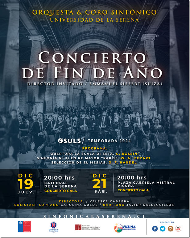 AFICHE Concierto de fin de año